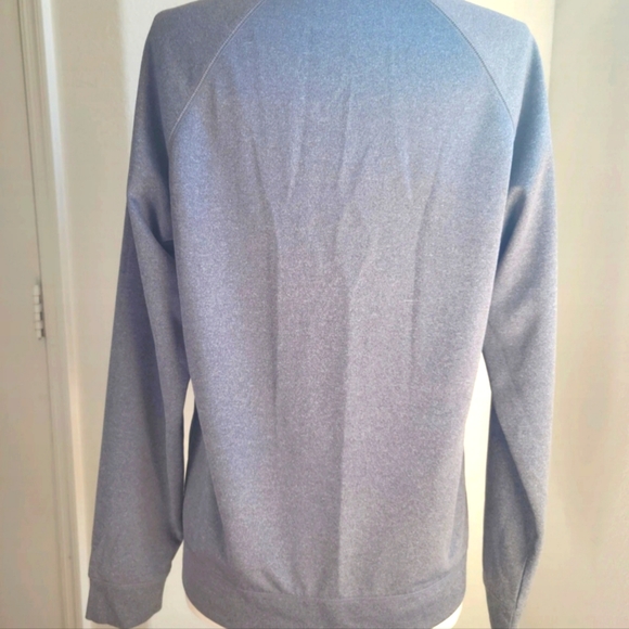All Sport Full Zip Jacket Lightweight Womens Size Medium Gray Inside Pockets - Picture 3 of 9